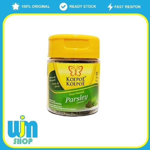 Jual Koepoe Parsley Leaves 9 Gram Daun Peterseli Kering Shopee Indonesia