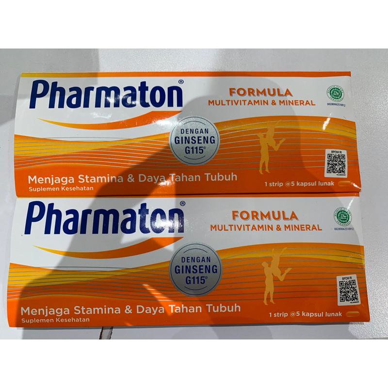 Jual Pharmaton Formula Multivitamin Mineral Isi Kapsul Shopee