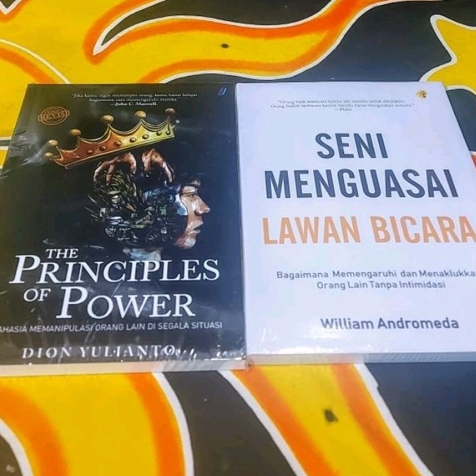 Jual Paket Buku Seni Menguasai Lawan Bicara Dan The Principles Of