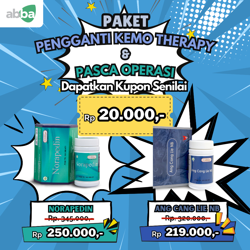 Jual Ang Cang Lie Paket Pengganti Kemo Therapy Pasca Operasi Obat