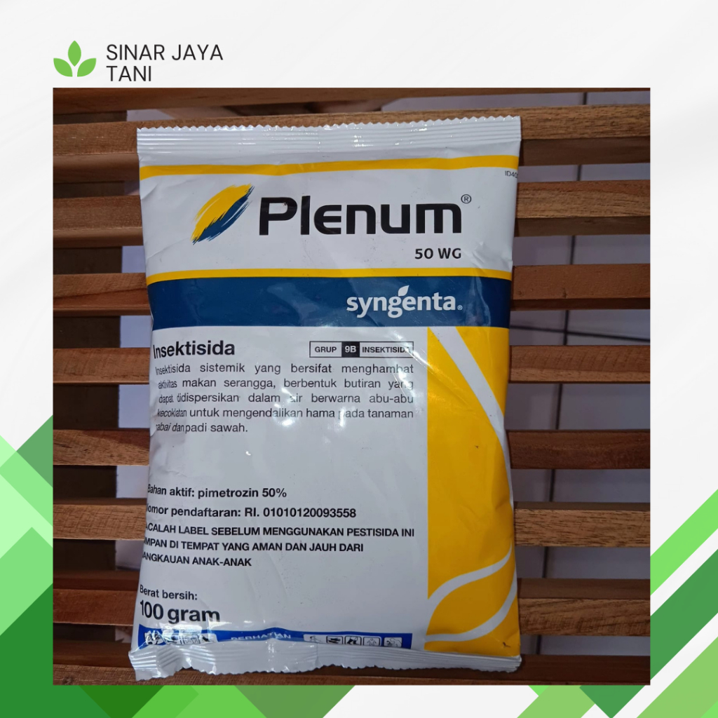 Jual PLENUM 50 WG 100 GRAM INSEKTISIDA PEMBASMI WERENG Shopee Indonesia