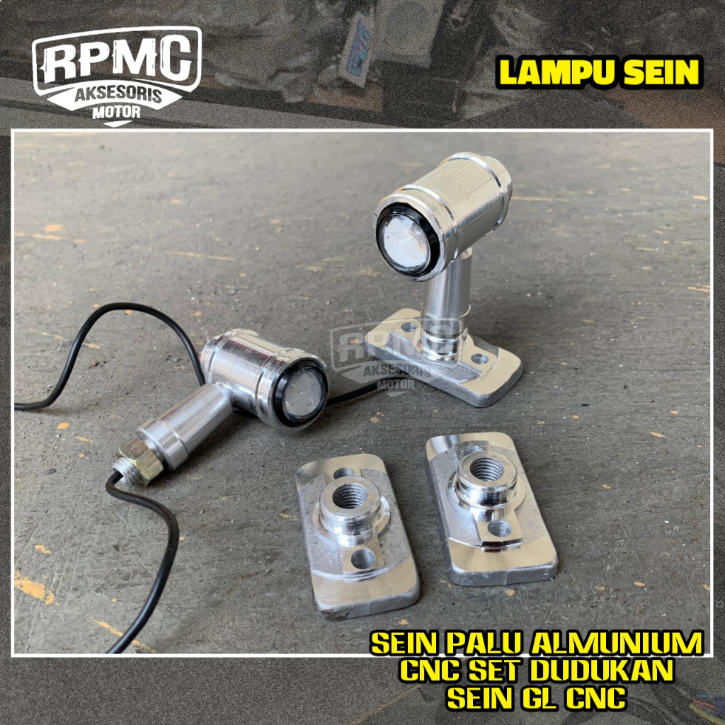 Jual Sein Palu Cb Almunium Cnc Model Stenlis Set Dudukan Pangkon