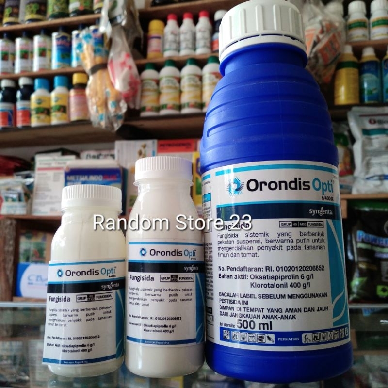 Jual 100 ML Fungisida Orondis Opti 6 400 SC Obat Penyakit Busuk Daun