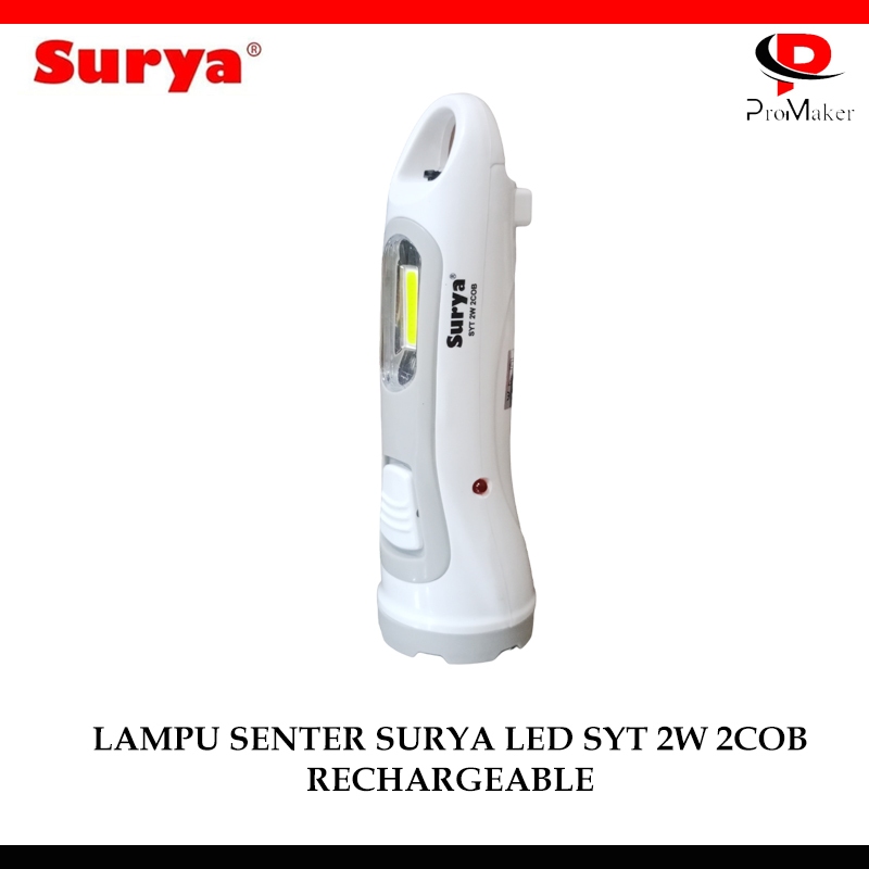 Jual Lampu Senter Surya LED SYT 2W 2COB Rechargeable 2W Super LED 2W