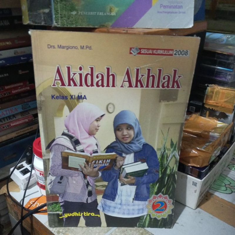 Jual Buku Aqidah Akhlak Untuk Kelas Madrasah Aliyah Ktsp O