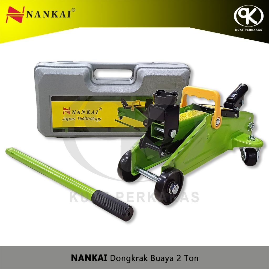 Jual Dongkrak Buaya 2T NANKAI Hydraulic Floor Jack 2 Ton Shopee Indonesia