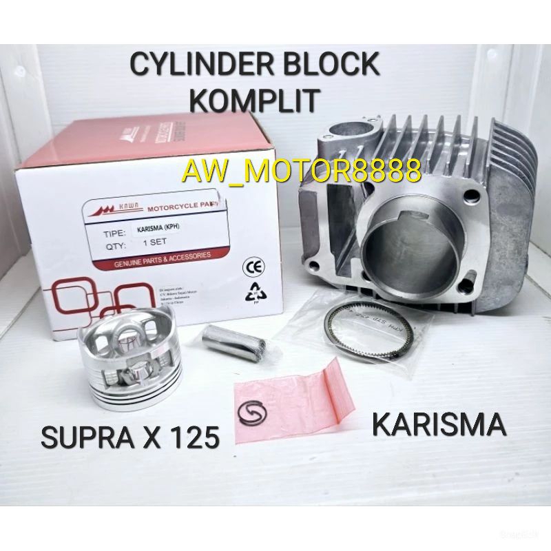 Jual CYLINDER BLOK BLOCK KARISMA KHARISMA KPH SUPRA X 125 SX125