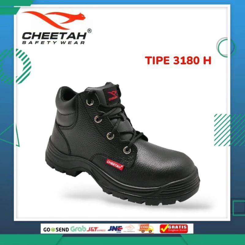 Jual Sepatu Safety Cheetah Type H Original Sepatu Safety Shoes