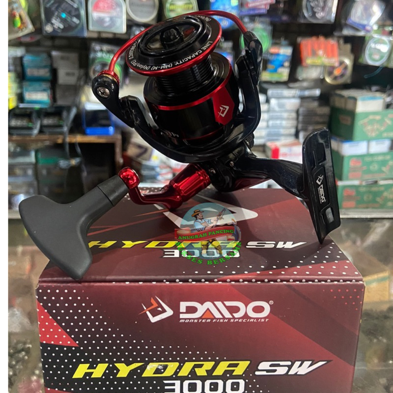 Jual Reel Hydra SW Daido Power Handle 3000 Saltwater Pro Series