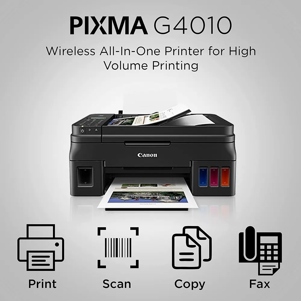 Jual Printer Canon Pixma G4010 Print Scan F4 Copy Wifi Infus