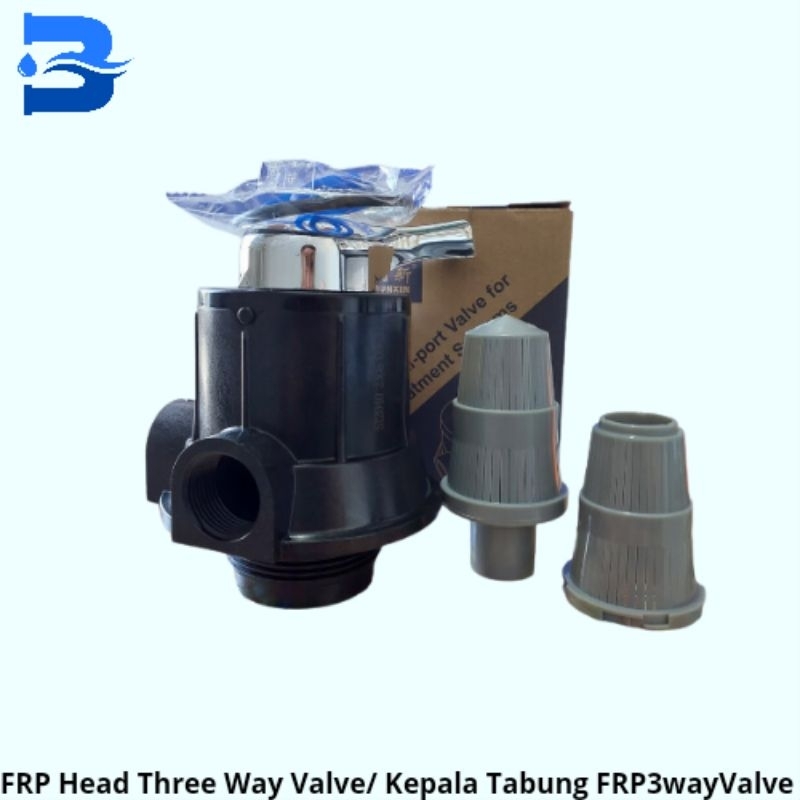 Jual Frp Head Three Way Valve Kepala Tabung Frp Way Valve Shopee