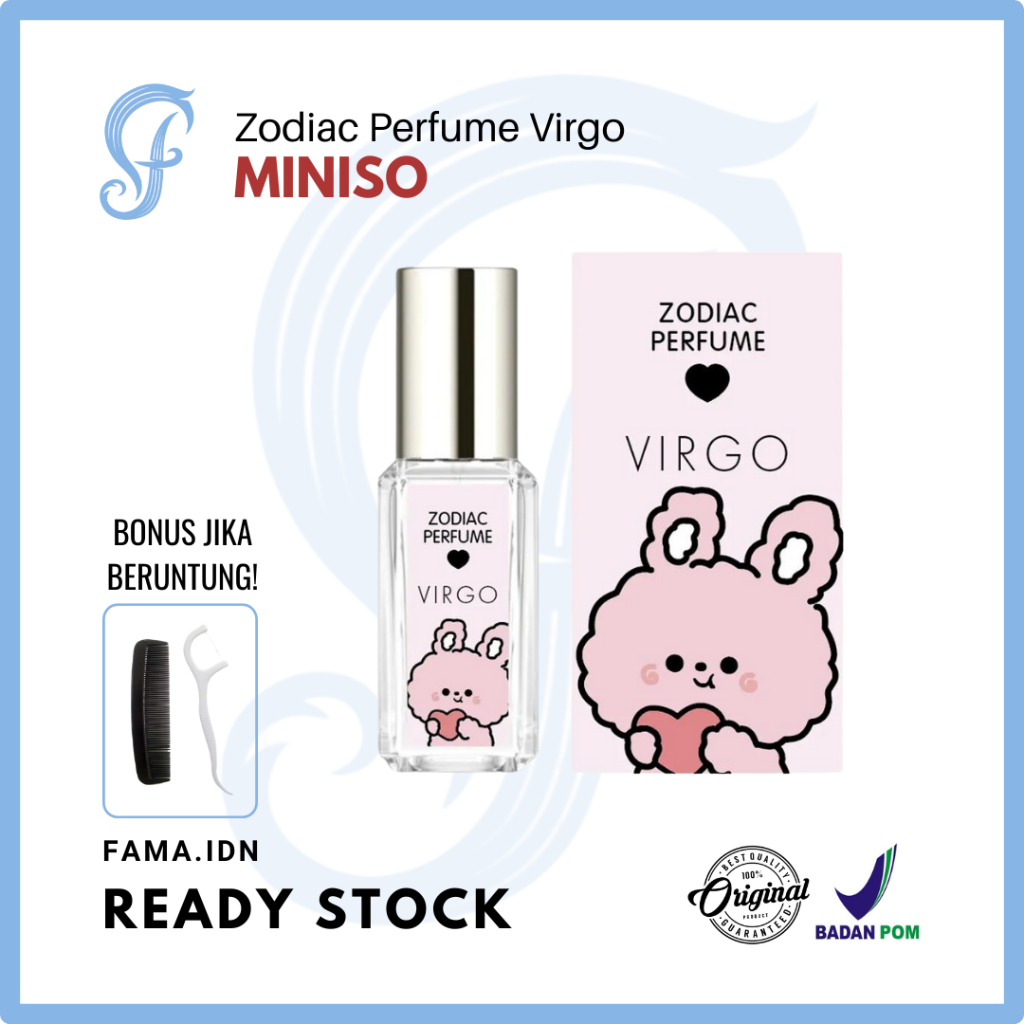 Jual MINISO Zodiac Perfume Virgo 10ml Shopee Indonesia