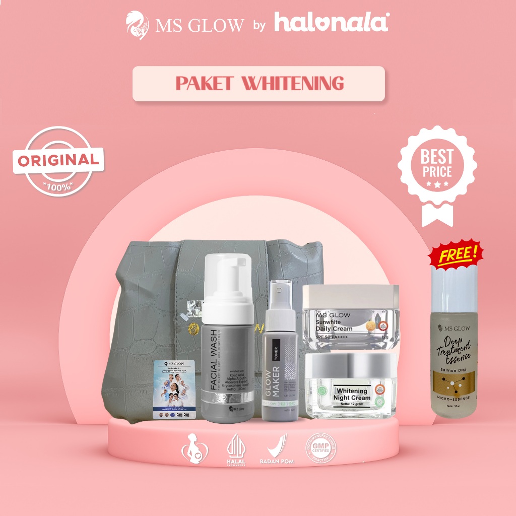 Jual Ms Glow Paket Whitening Shopee Indonesia