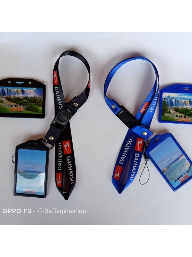 Jual DAIHATSU Lanyard Tali Gantungan Id Card Holder Name Tag Berlogo