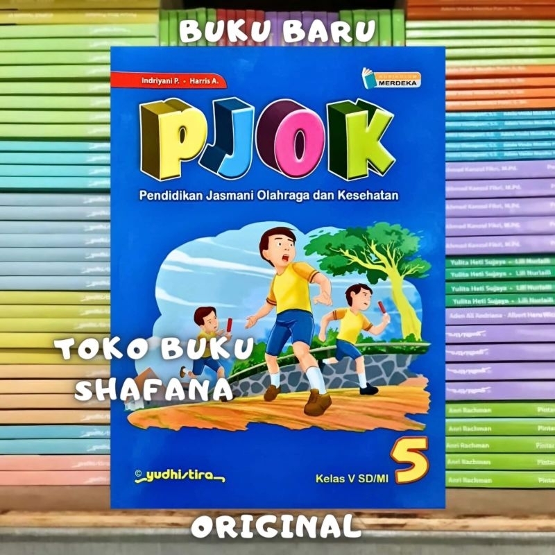 Jual Buku PJOK Kelas 1 2 3 4 5 6 SD MI Yudhistira Kurikulum Merdeka