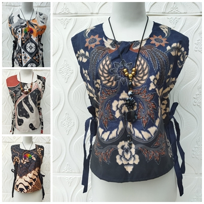 Jual Terlaris Vest Batik Modern Motif Kekinian Outer Batik Kerja Vest