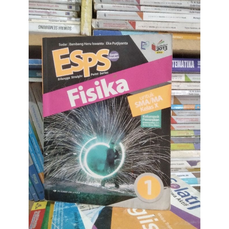 Jual Buku Esps Fisika Untuk Kelas 10 X 1 Sma Ma Erlangga Revisi