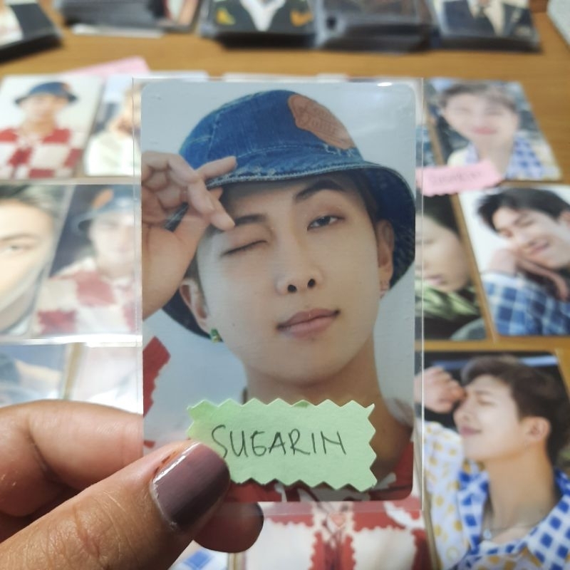 Jual Ready Stock Official Photocard Dicon Bts Rm Jin Suga Jhope