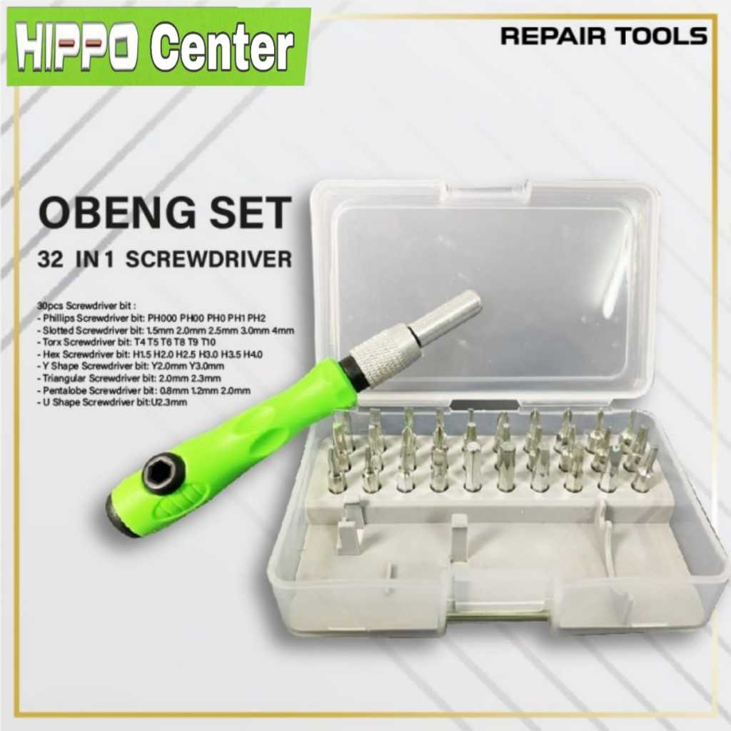 Jual Screwdriver Set Kit Obeng Multi Fungsi Obeng Set Shopee Indonesia