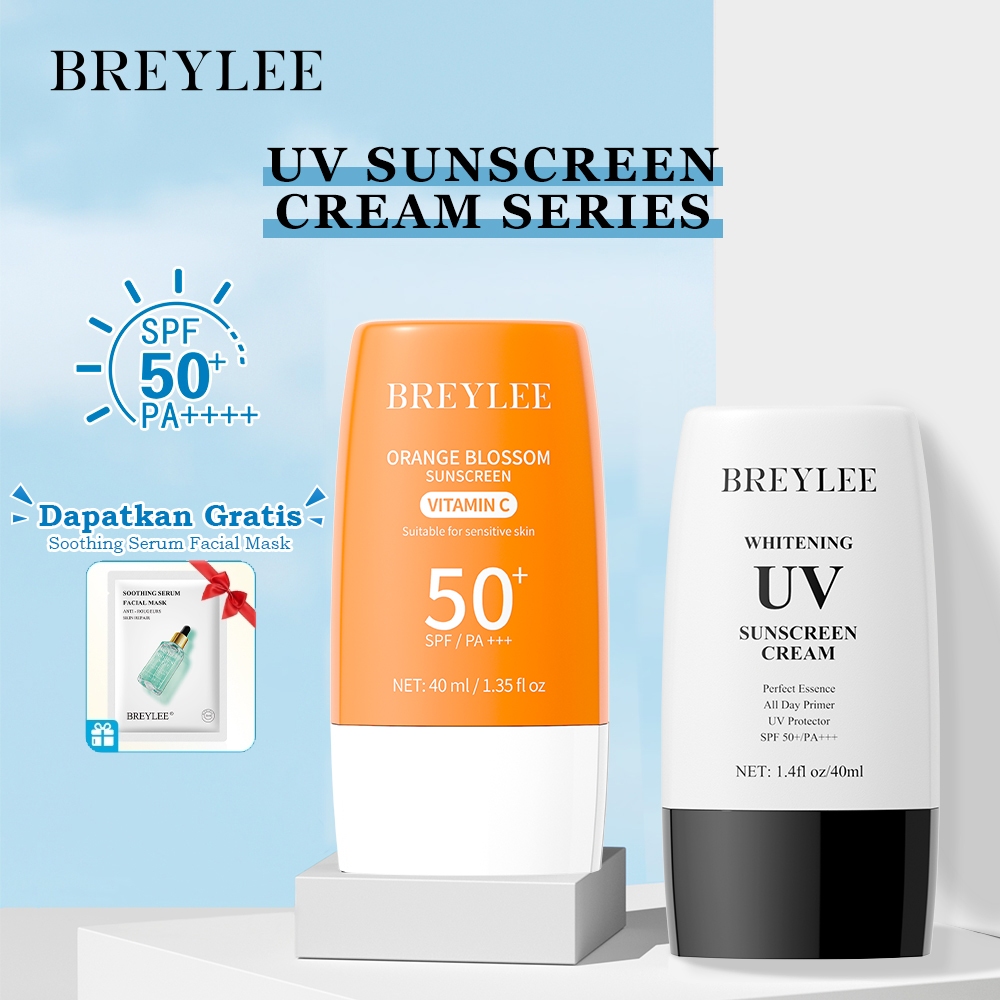 Jual BPOM BREYLEE WHITENING UV SUNSCREEN CREAM VARIAN Krim Tabir