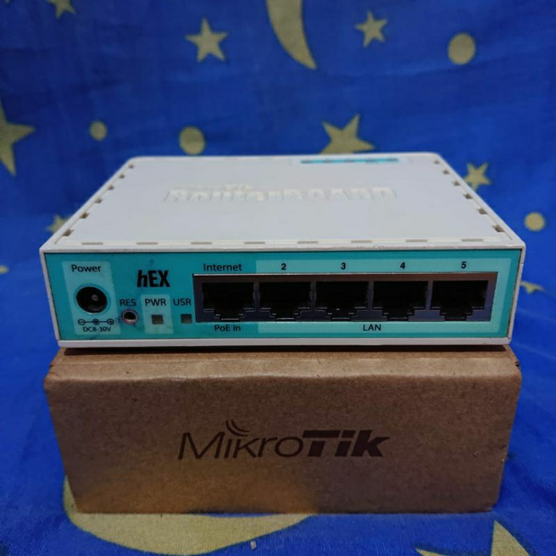 Jual Mikrotik Router Board Hex Series Rb Gr Bb Port Lan Lisensi