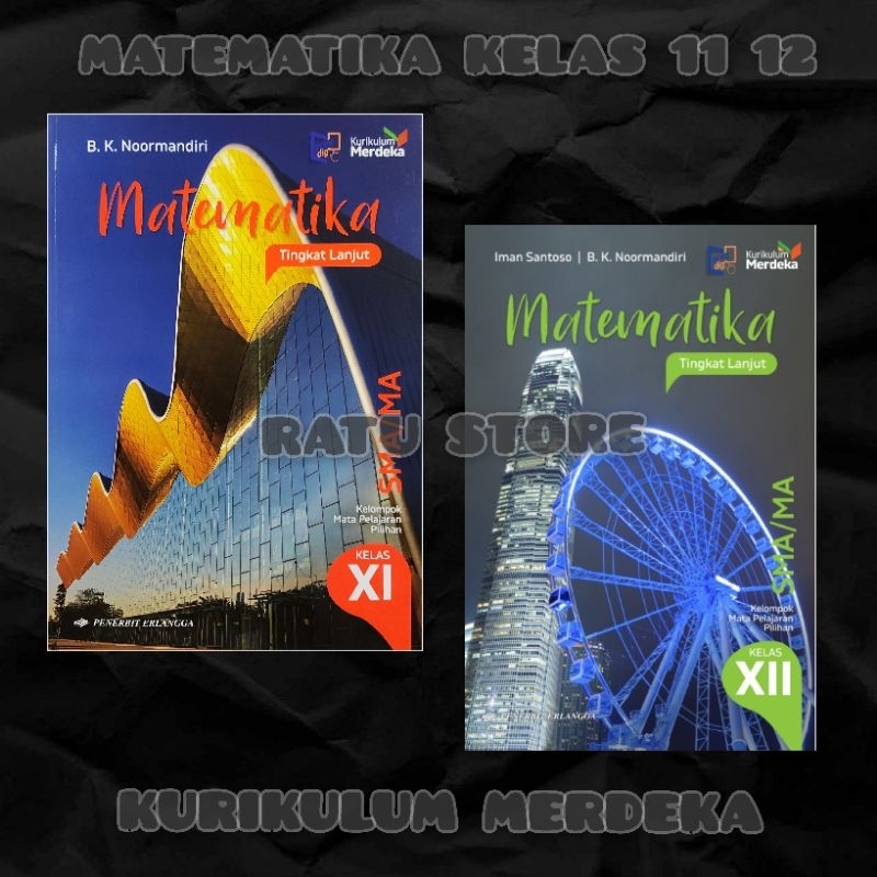 Jual Buku Matematika Tingkat Lanjut SMA Kelas 11 12 XI XII 2 3