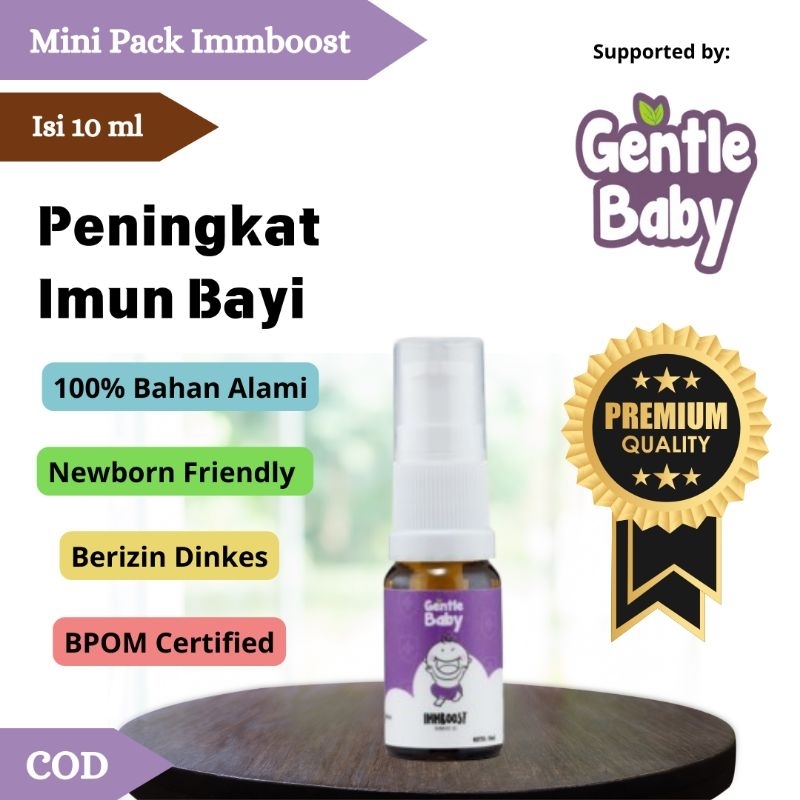 Jual Minyak Telon Essential Oil Aromatherapy Gentle Baby Immboost Oil