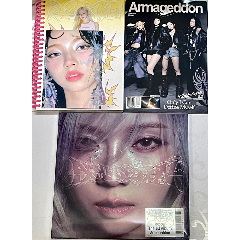 Jual READY INA SIAP KIRIM BACA DESC AESPA ARMAGEDDON ALBUM FULLSET