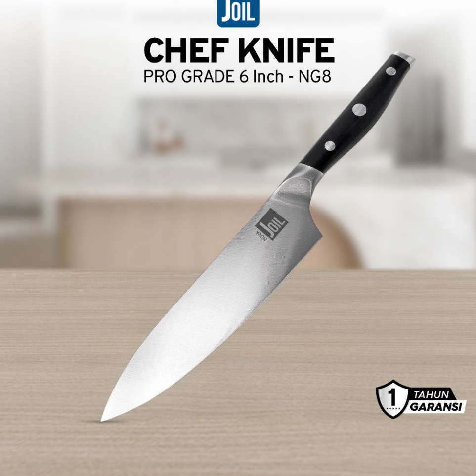 Jual Pisau Dapur Chef Knife Size Medium Inch Professional Stainless