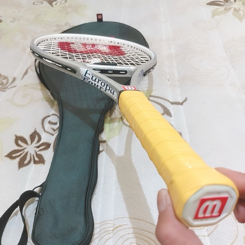 Jual RAKET TENIS ORIGINAL WILSON EUROPA TOUR BEKAS MASIH BAGUS SIAP