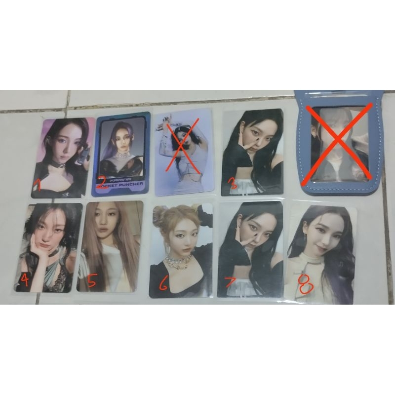 Jual READY STOCK OFFICIAL AESPA PHOTOCARD KARINA NINGNING Shopee