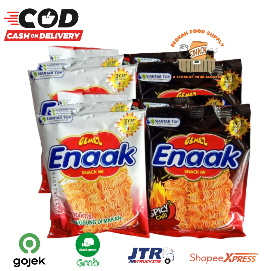 Jual BERKAH MIE GEMEZ ENAAK Renceng Isi 10 X 18gr Mie Gemes Enak