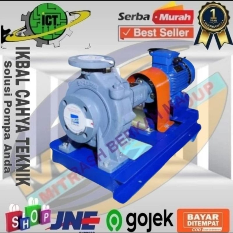 Jual POMPA EBARA 65X50 FSHA MECHANICAL SEAL SIEMENS 7 5 KW 2 POLE 380