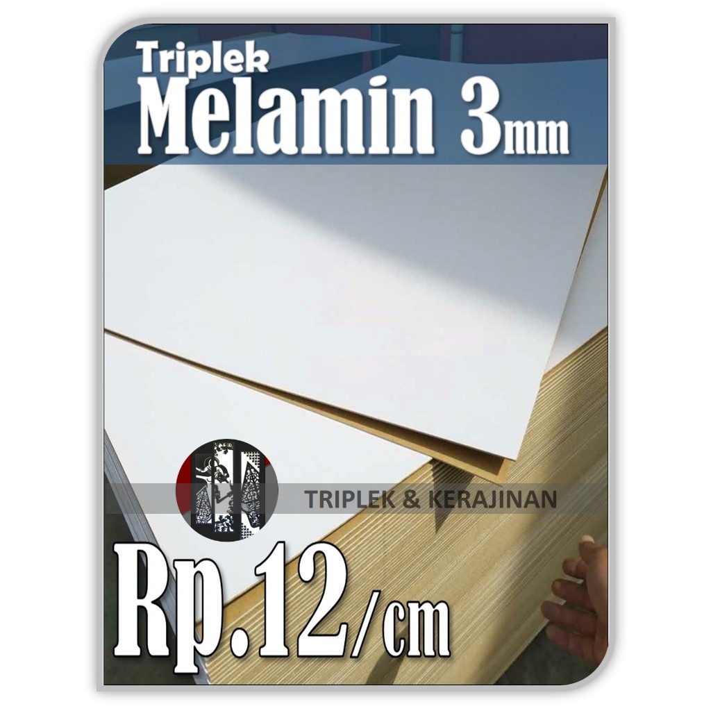 Jual Triplek Melamin Mm Custom Harga Rp Cm Baca Cara Ordernya