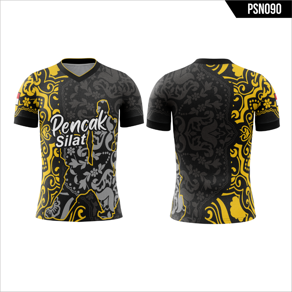 Jual JERSEY PRINTING PENCAK SILAT BAHAN DRYFIT BILLABONG FREE CUSTOM