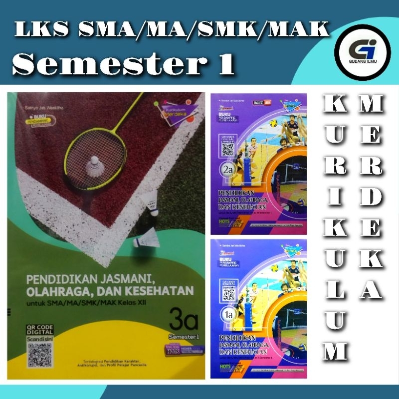 Jual Lks Penjas Pjok Sma Ma Smk Mak Kelas Semester