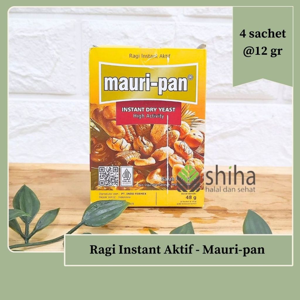 Jual Ragi Mauripan Halal MUI Instant Dry Yeast Warung Shiha Shopee