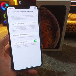 Jual Iphone Xs Max Gb Mulus Fullset Imei Terdaftar Setara Ibox