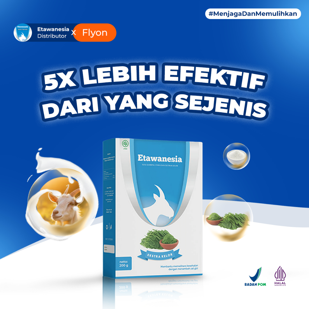 Jual Susu Etawa Biru Etawanesia Susu Kambing Etawa Premium Untuk Atasi