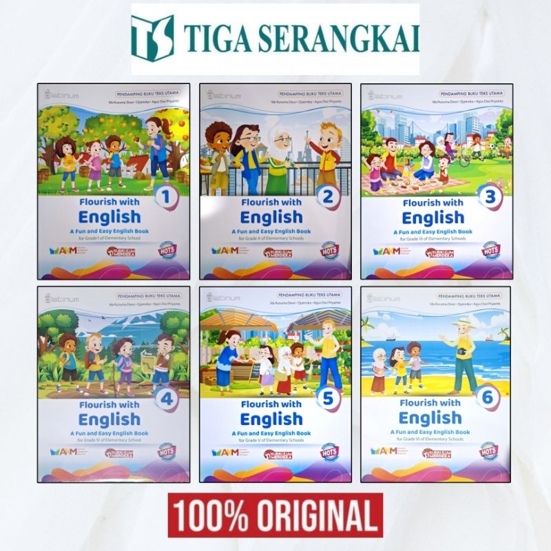 Jual Buku Bahasa Inggris Flourish With English Untuk Kelas