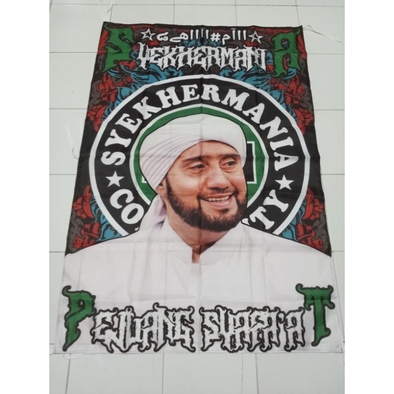 Jual Ready Stock Bendera Sholawat Habib Syekh Ukuran X Cod