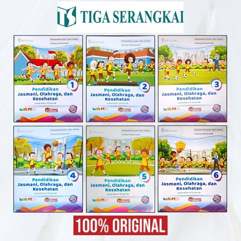 Jual Buku Pjok Untuk Sd Mi Kelas Platinum Tiga