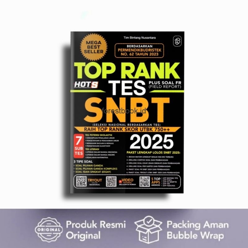 Jual Buku Top Rank Snbt 2025 Shopee Indonesia