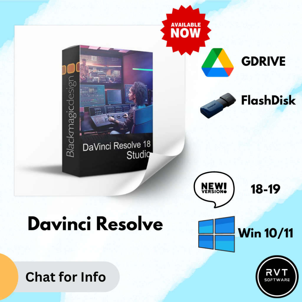 Jual DaVinci Resolve Studio 19 0 1 6 FullVersion Shopee Indonesia