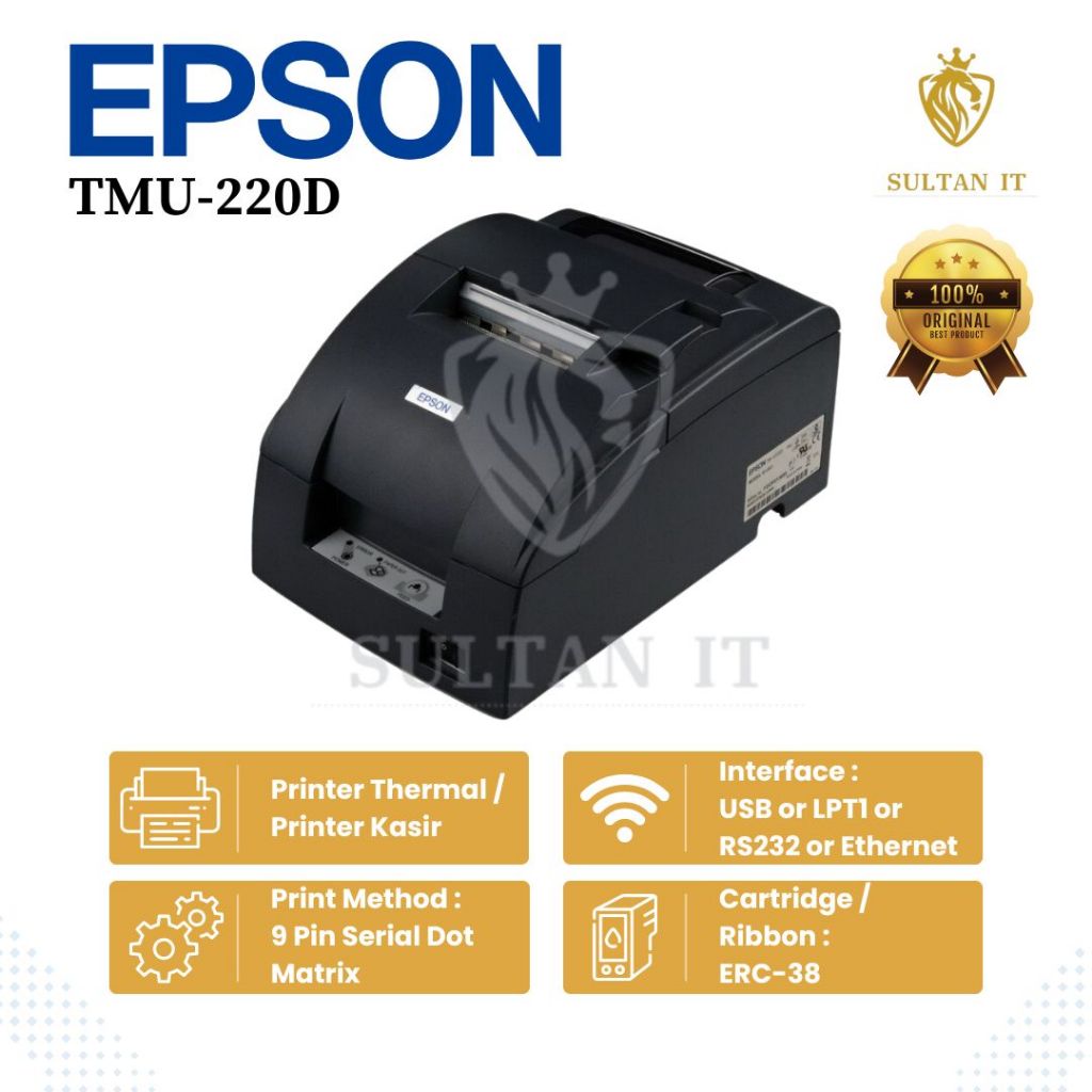 Jual Epson Printer Kasir TMU 220D TMU 220B EPSON TM U220D TM U220B