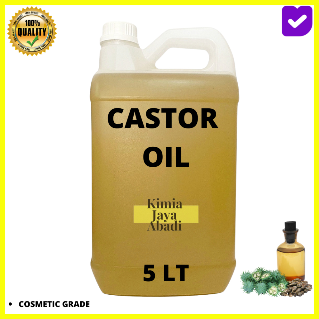 Jual Castor Oil Minyak Jarak 5 Liter Shopee Indonesia