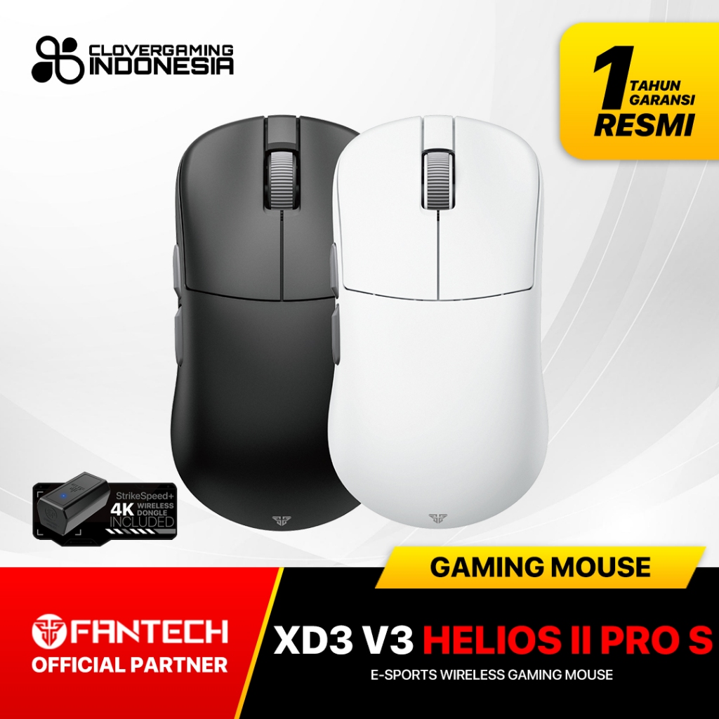 Jual Fantech Xd V Helios Ii Pro S K K Wireless Gaming Mouse Tri