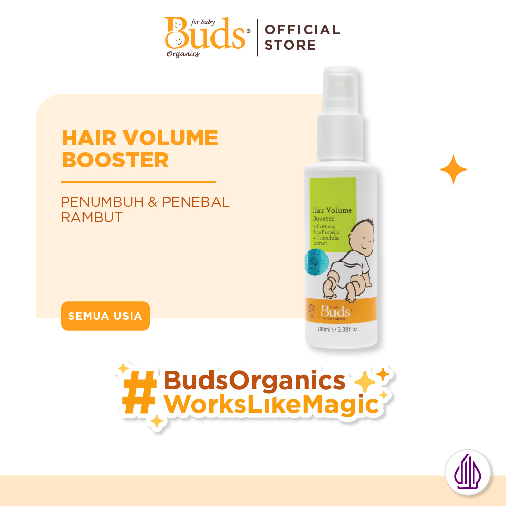 Jual Buds Organics Hair Volume Booster Penumbuh Penebal Rambut Bayi