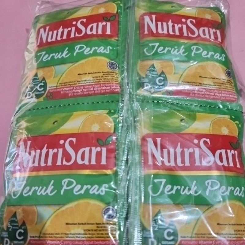 Jual Nutrisari Sachet Renceng Isi Shopee Indonesia