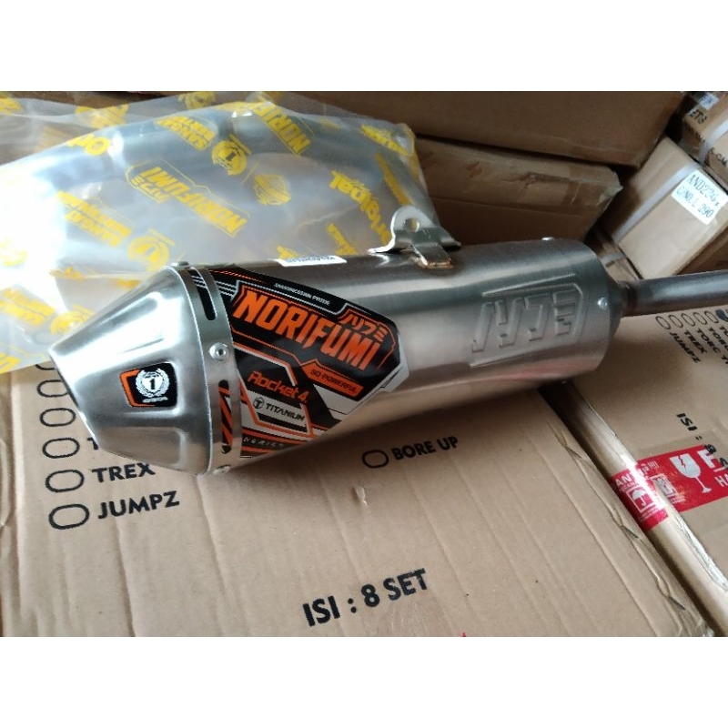 Jual Knalpot Norifumi Rocket Titanium Klx Crf L Wr Klx Bf